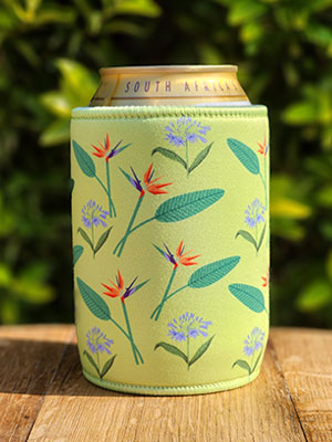 Green Garden Can Cooler