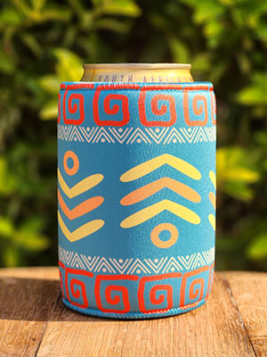 Turquoise Tide Can Cooler